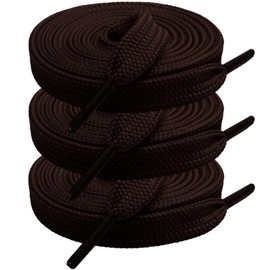 Sechunk 3 Pair Flat Shoelaces, Shoe Laces, Shoe Strings, Athletic Shoelaces for Sneakers