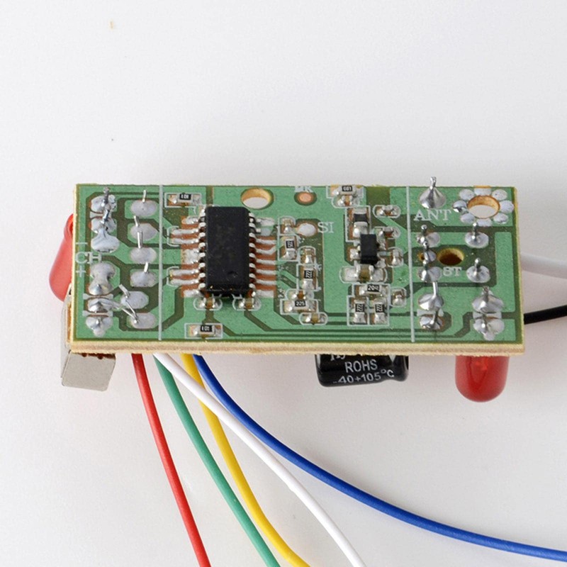 Baoblaze 4CH Control 27MHz Circuit PCB Transmitter Receiver Board for