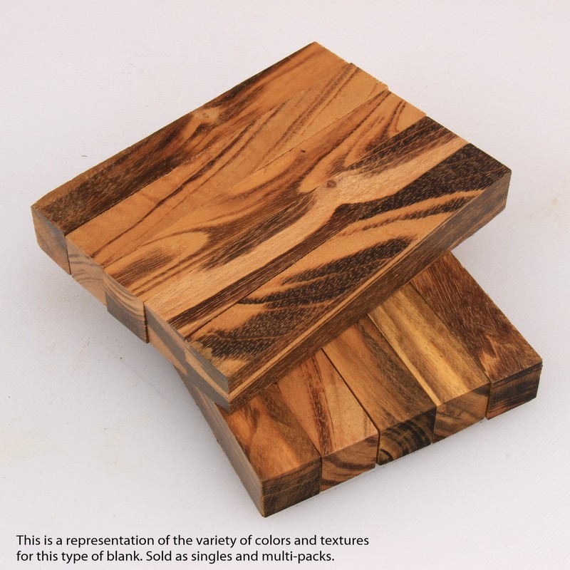 Legacy Woodturning, Goncalo Alves / Tigerwood Ebony Wooden Pen Blank,