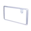 SEIWA K416 Car Exterior License Plate Frame, Rear, 1 Piece,
