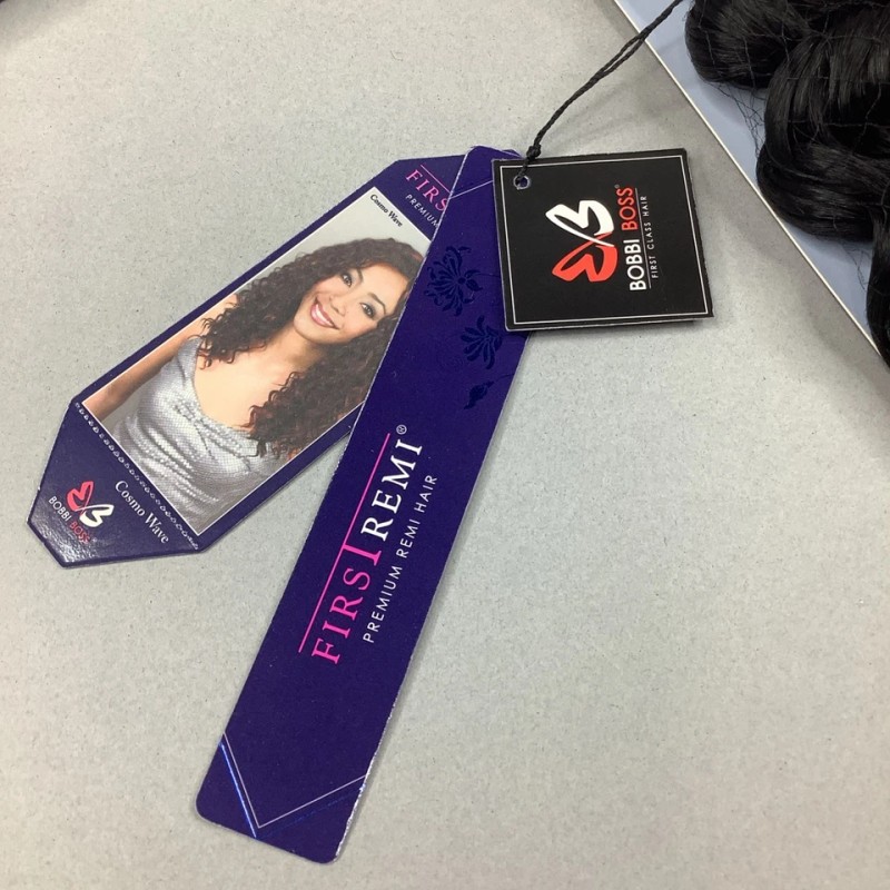 12" Cosmo Wave #1 Jet Black First Remi Boho Curly