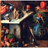 Parastone Hieronymus Bosch Blue Flutist Figurine – 3D Sculpture Replica
