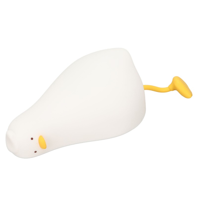 Lying Flat Duck Night Light 3 Levels Brightness Cute Warm
