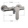 Shuiltad Stainless Steel Wall Mounted Shower Mixer Tap Manual Control