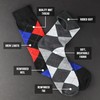 Mens Dress Socks with Gift Box - Cotton Colorful Classic