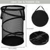 BATTOO Collapsible Laundry Basket Foldable Mesh Pop Up Hamper with