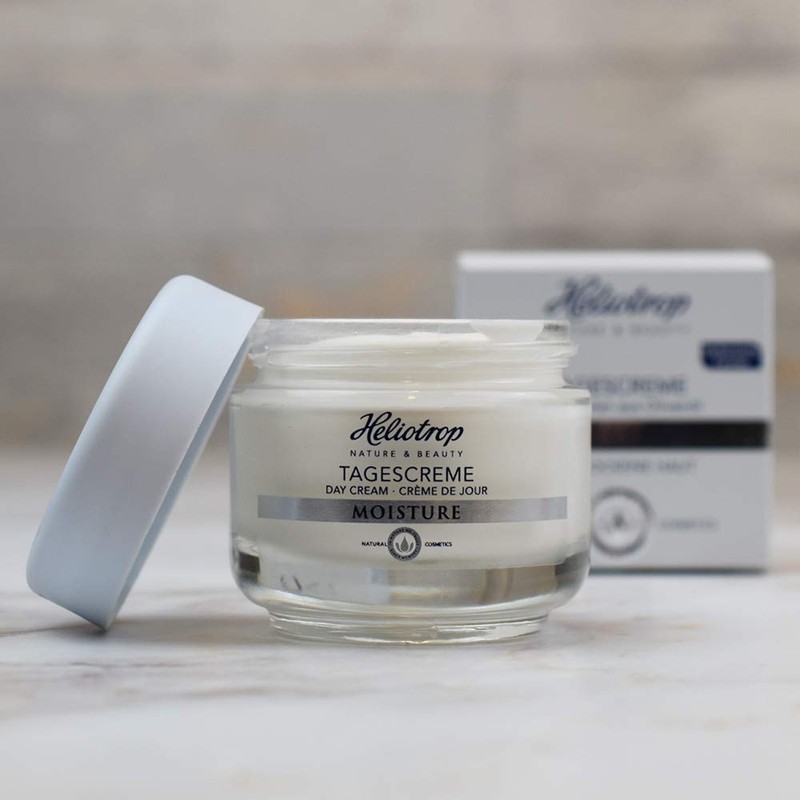 HELIOTROP Naturkosmetik Moisture Day Cream with Effective Moisturisers, Improves the