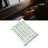 Piano Chord Chart Art Paper Educational Fingering Chart Posters for