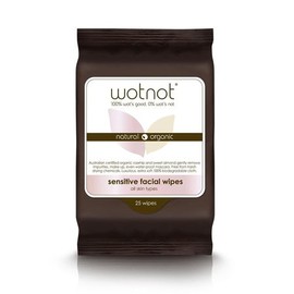 Wotnot For Sensitive Skin Face Wipes 25 Sheets
