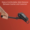 DCCStands Standard Universal Drive-Thru Black Handheld Mount and Bracket for