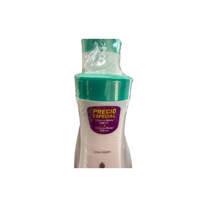 Pack Crema Corporal Hinds Piel Seca Sábila 400 Ml +