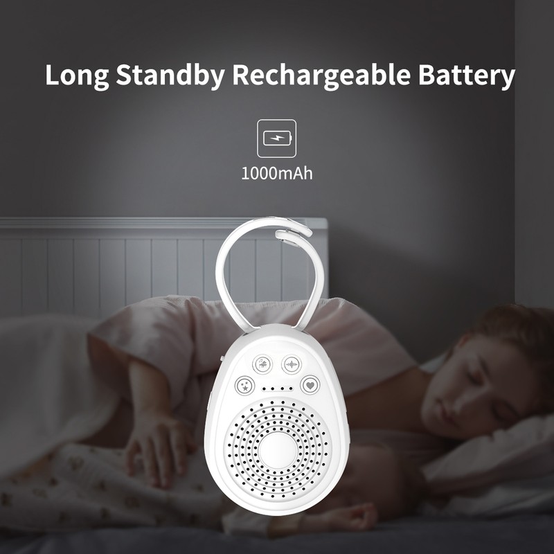 White Noise Sleep Sound Machine Built in 20 Sound Sources