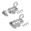 M METERXITY 2-Pack Self-Closing Latch Aluminum Alloy Automatic Window Sliding