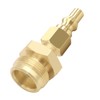 Joywayus 1/4" Quick Connect Disconnect Plug Convert to 1"-20 Male