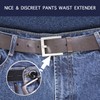 Elastic Waist Extenders , Adjustable Waistband Expanders for Men and