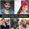 LZKHEH Set of 3 Bandanas for Men and Women, Nicki