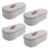 4-Sets Pre-Motor Foam & Felt Filters for Shark HZ500UK HZ500UKT