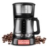 Gourmia 12-Cup One-Touch Drip Coffee Maker – Auto Keep Warm,