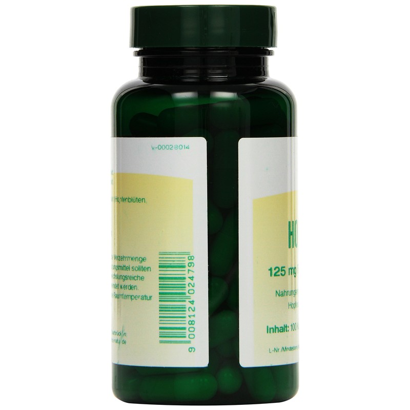 Bios Hops 125 mg 100 Capsules Pack of 1 x