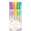 글리터 하이라이터 Kirarich 5개 팩 (WKS18 5C) 2세트 Glitter Highlighter Kirarich 5-Pack (WKS18 5C) 2 Sets