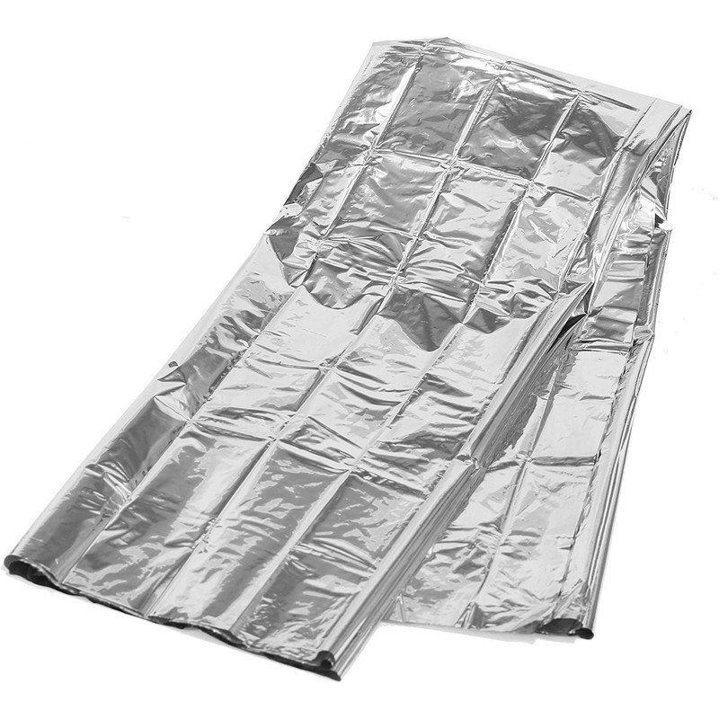 Low Noise, Reversible, Survival Sheet, A Portable, Aluminum Blanket For