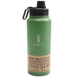 Aquapelli Vacuum Insulated Water Bottle, 34oz