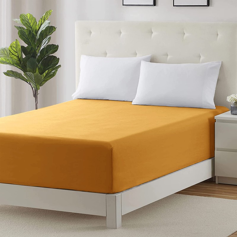 Moonlight Bedding Fitted Sheet 40 Cm Extra Deep Pocket Bed