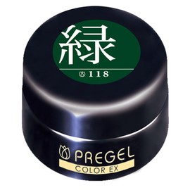 Pregel Gel Nail Color EX Green 118