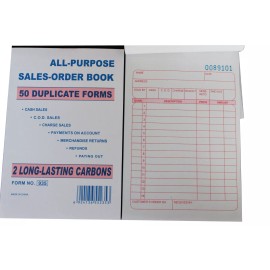 Unbranded Lot 10 Pack Sales Order Book Receipt Invoice Duplicate Form 50 sets Carbonless
