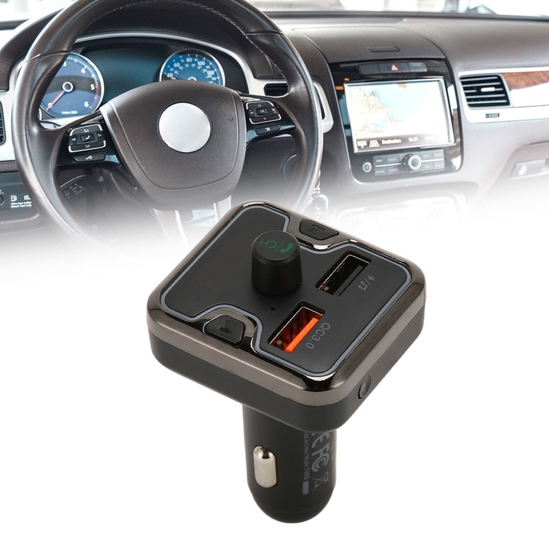 Car Music Adapter Hands Free Calling Lossless Sound Quick Charging