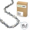 Green Seek Chainsaw Chain, 8-inch, 043, 1/4-inch Pitch, 48 Drive