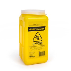 Fast Aid Sharps Hazard Containers 1.4 Liter