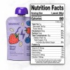 Brainiac Fruit and Oat Smoothie Pouches, 20 pk.