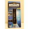 BRAUN UV Leak Detector Black Light LED Flashlight Color: Black