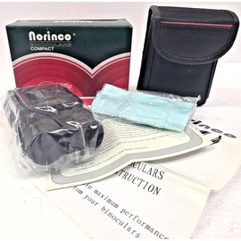 Norinco VINTAGE Norinco OPTICS Armored BINOCULARS NOS C8X21R NEW N BOX 383 FT AT 1000YDS