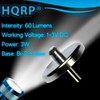 HQRP Hight Power 3W 110 Lumens Bi-Pin LED Module Bulb