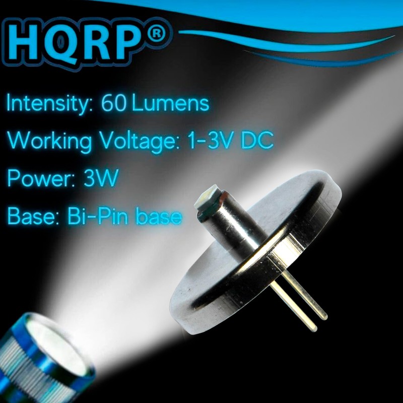 HQRP Hight Power 3W 110 Lumens Bi-Pin LED Module Bulb