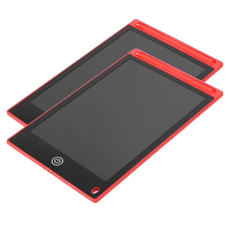 2Pcs 8.5in Electronic Figure LCD Writing Pad Drawing Children Notebook