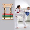 humberboat Wall Karate Belt Display Rack with Medal Hanger and