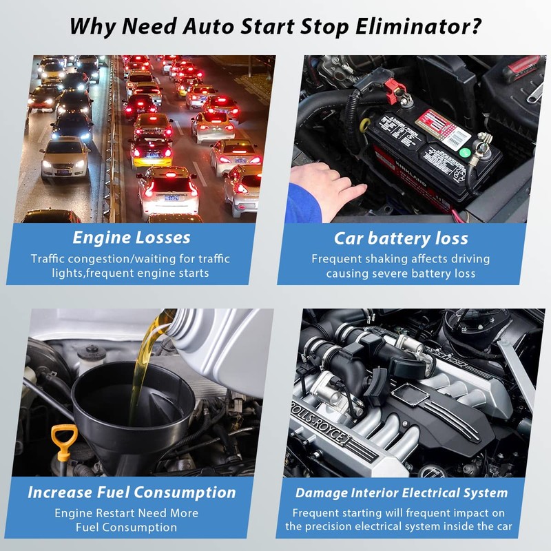 Auto Start Stop Eliminator for Subaru Forester Legacy Outback,Little Auto