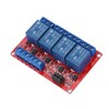 MECCANIXITY DC 5V 4 Channel Relay Module High or Low