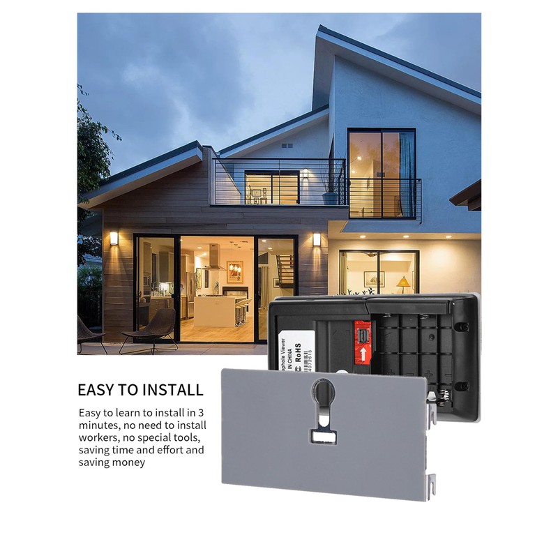 Peephole Door Viewer Digital Door Eye Viewer Camera 3.5 inch