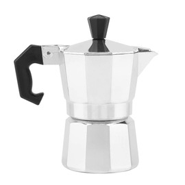 Estufas Cafeteras, 50 ml 1 Taza de Aluminio Italiano Moka Pot Cafetera Expreso Estufa de Café para el Hogar, Oficina.