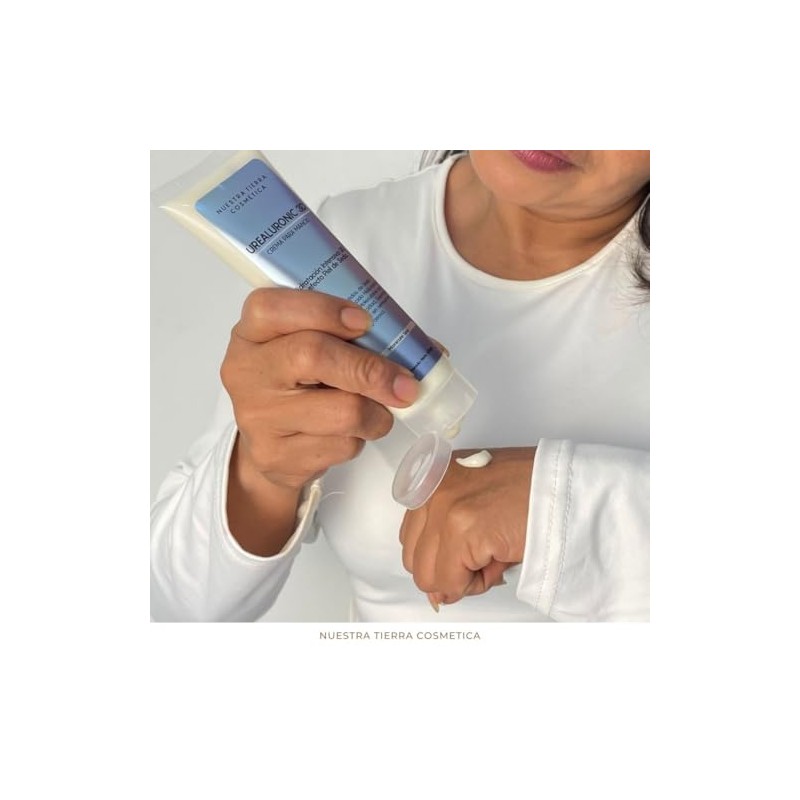 Nuestra Tierra Cosmetica Urealuronic 3D Crema para Manos con Péptidos