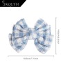 SXQLYH Bow Hair Clip Tweed Women's Hair Clips with Large