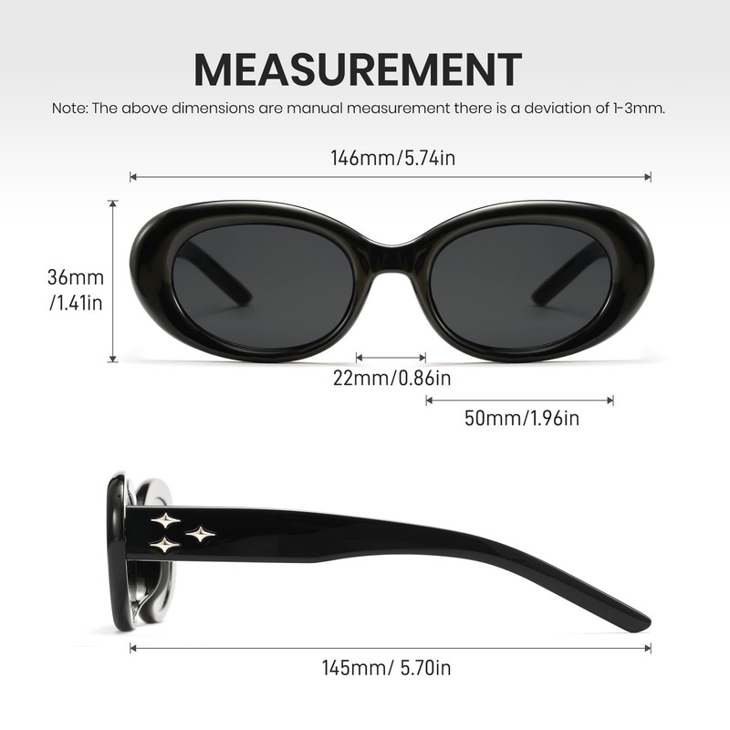Cyxus 1149 Women's Sunglasses, Oval Frame, UV Protection, UV Protection,