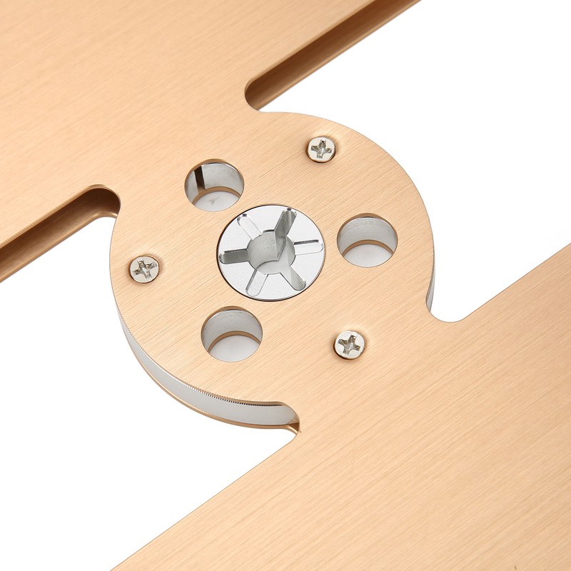 1/4 7 Inch Empty Reel Aluminum Alloy 2 Hole Opening