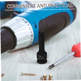 Outanaya Nut Driver Socket Bit Impact Driver Bit for High Torque Applications Suitable for Automotive Repair and Construction Use