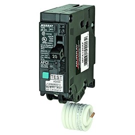 Murray MPA120AF 20-amp, Single Pole, 120-volt, Plug On Type, Branch Feeder Style AFCI Breaker