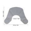 Haircut Neck Collar Soft Silicone Waterproof Hair Coloring Dyeing Neck
